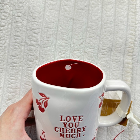Rae Dunn Cherry Mug - Picture 4 of 9